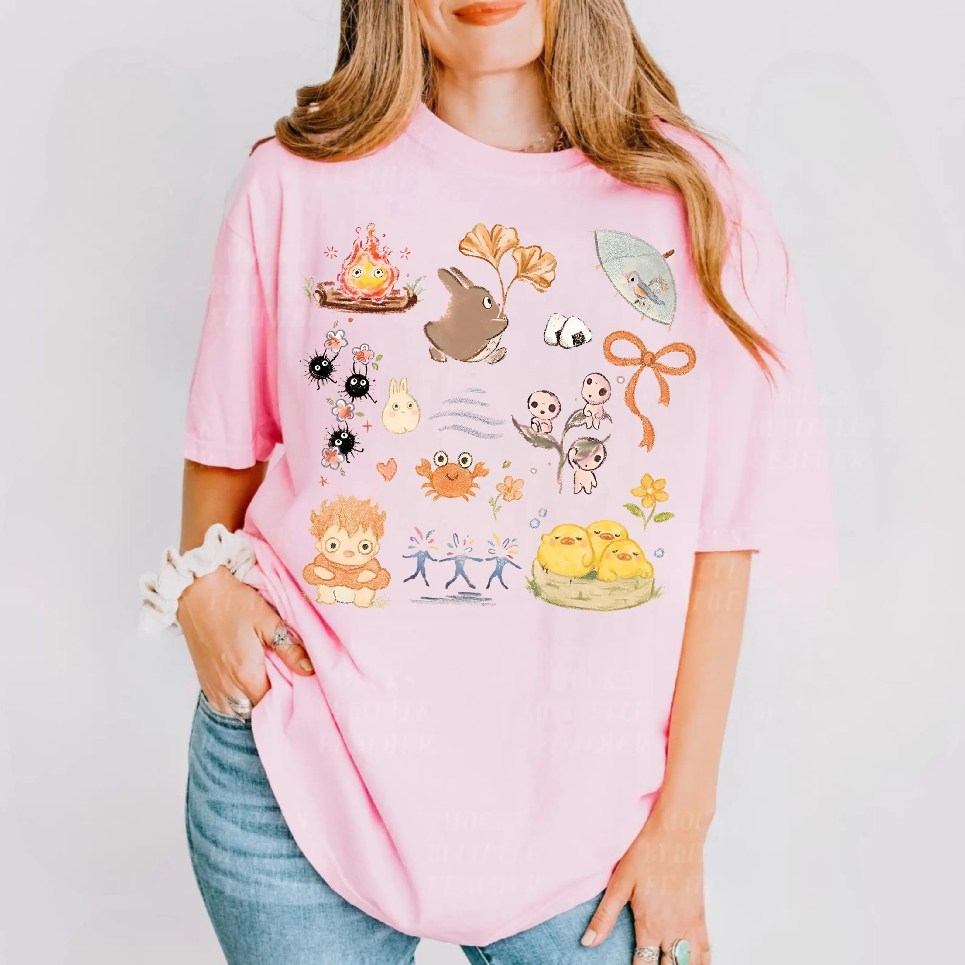 Studio Ghibli Inspired ,Anime Fan Unisex T-shirt/Crewneck/Hoodie