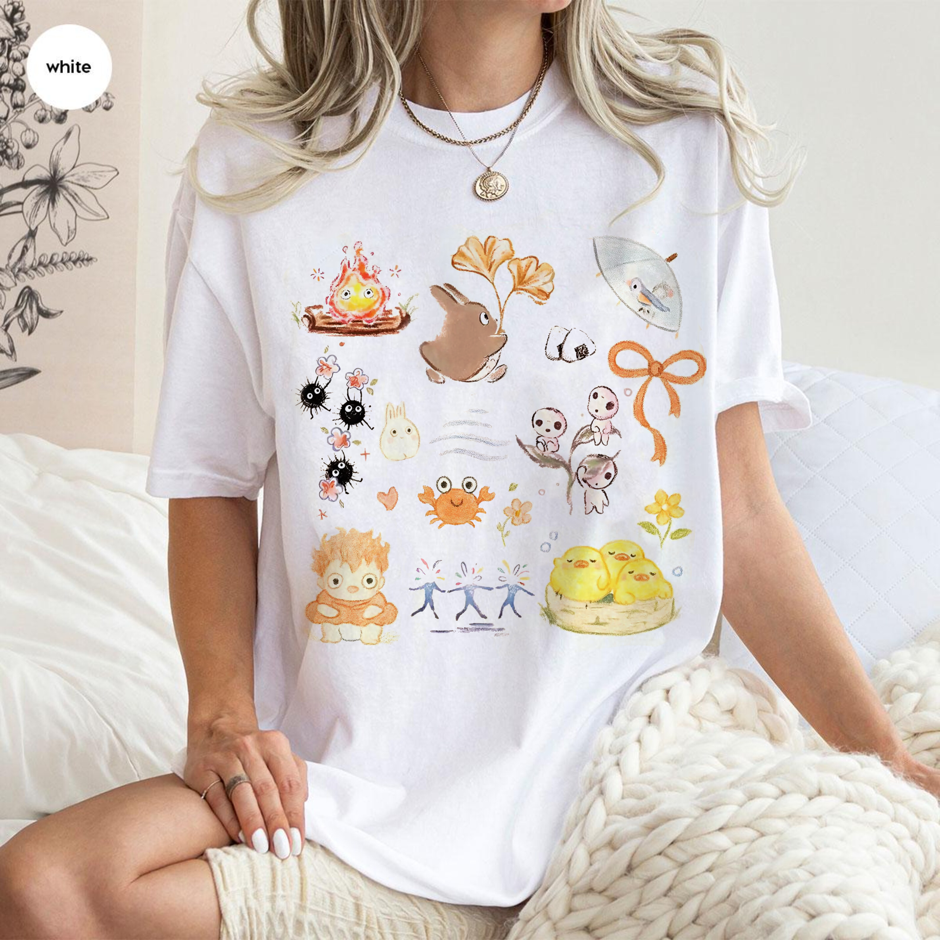 Studio Ghibli Inspired ,Anime Fan Unisex T-shirt/Crewneck/Hoodie