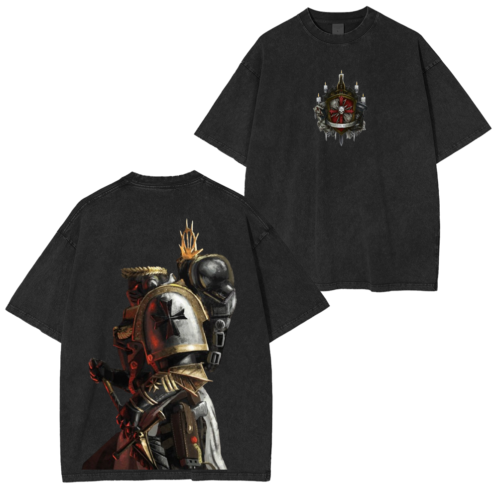 Dark warrior Unisex Washed T-Shirt