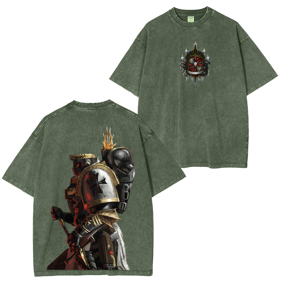Dark warrior Unisex Washed T-Shirt