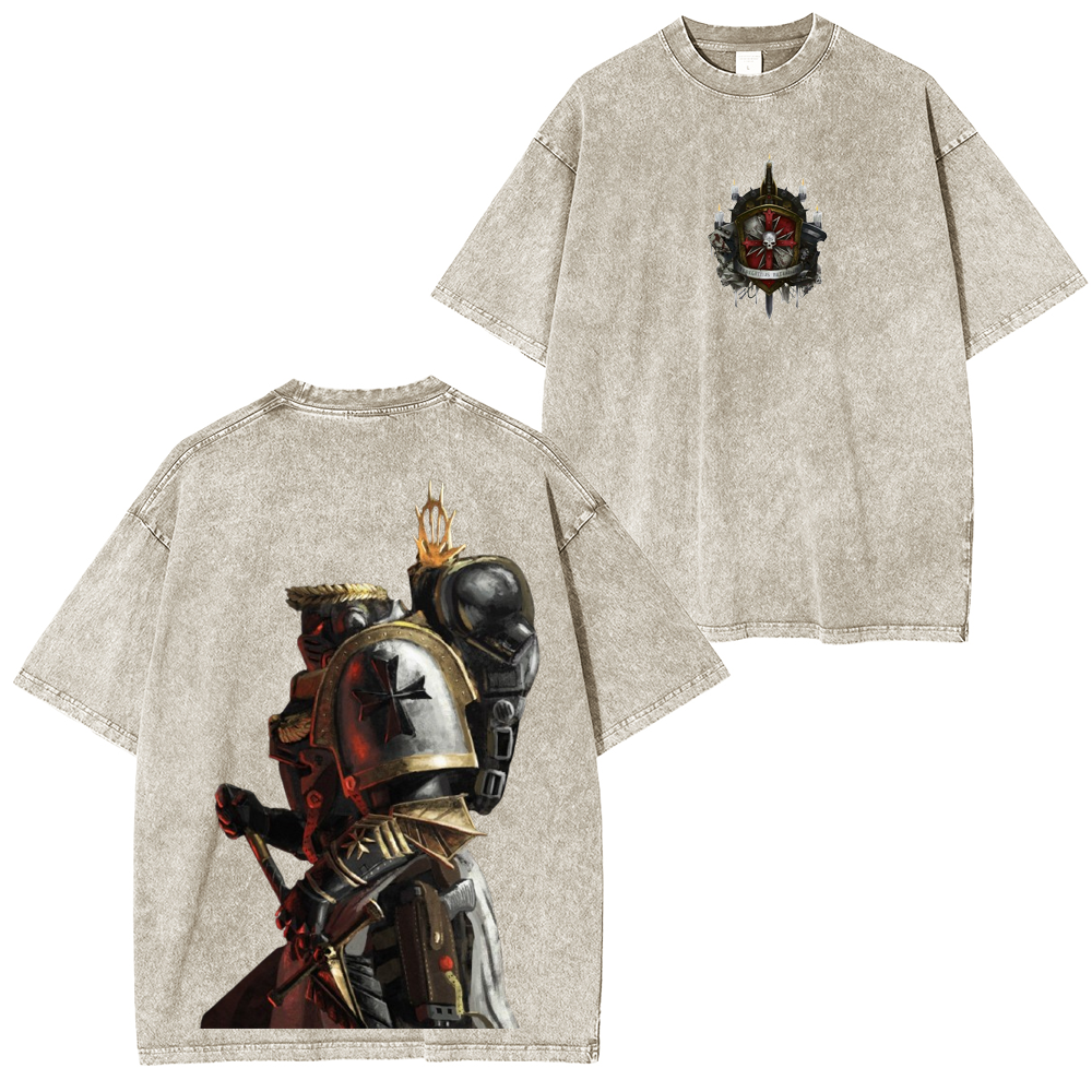 Dark warrior Unisex Washed T-Shirt