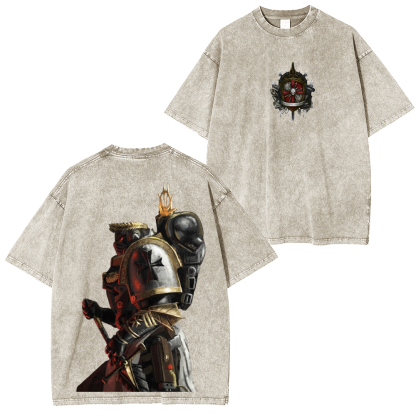 Dark warrior Unisex Washed T-Shirt