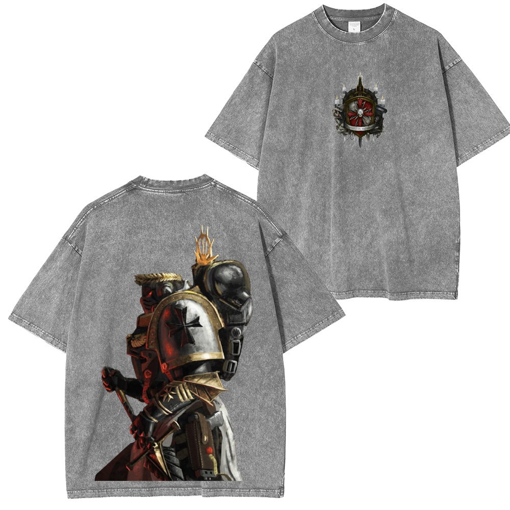 Dark warrior Unisex Washed T-Shirt