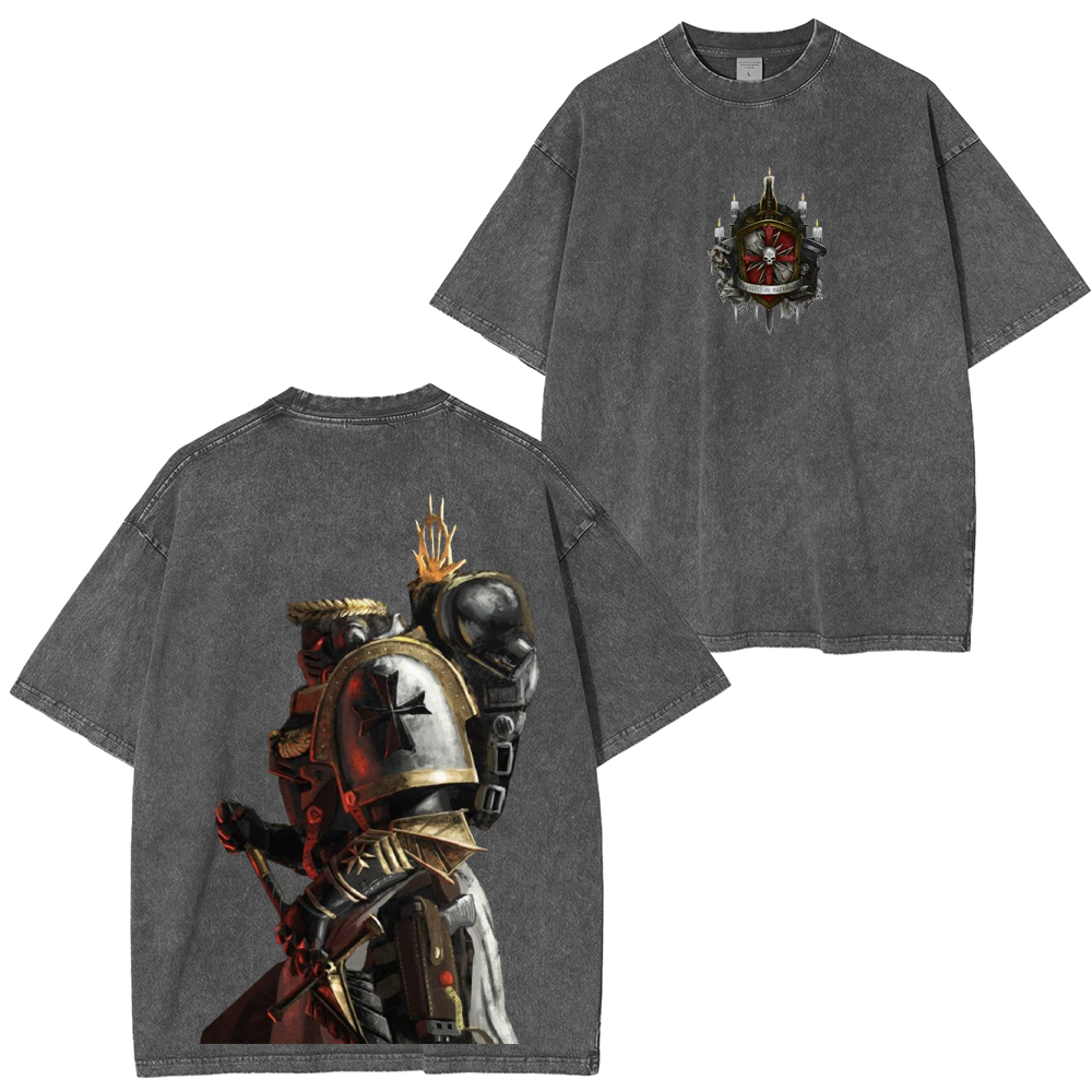 Dark warrior Unisex Washed T-Shirt