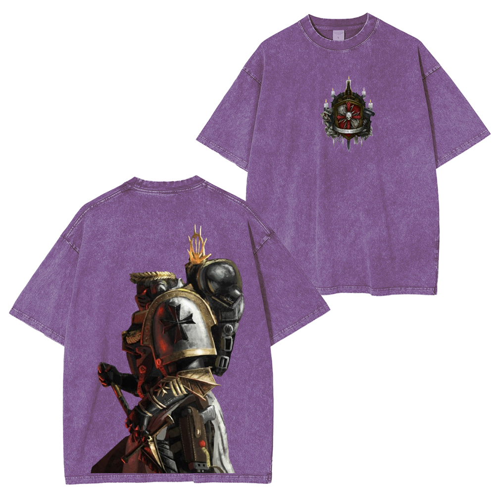 Dark warrior Unisex Washed T-Shirt