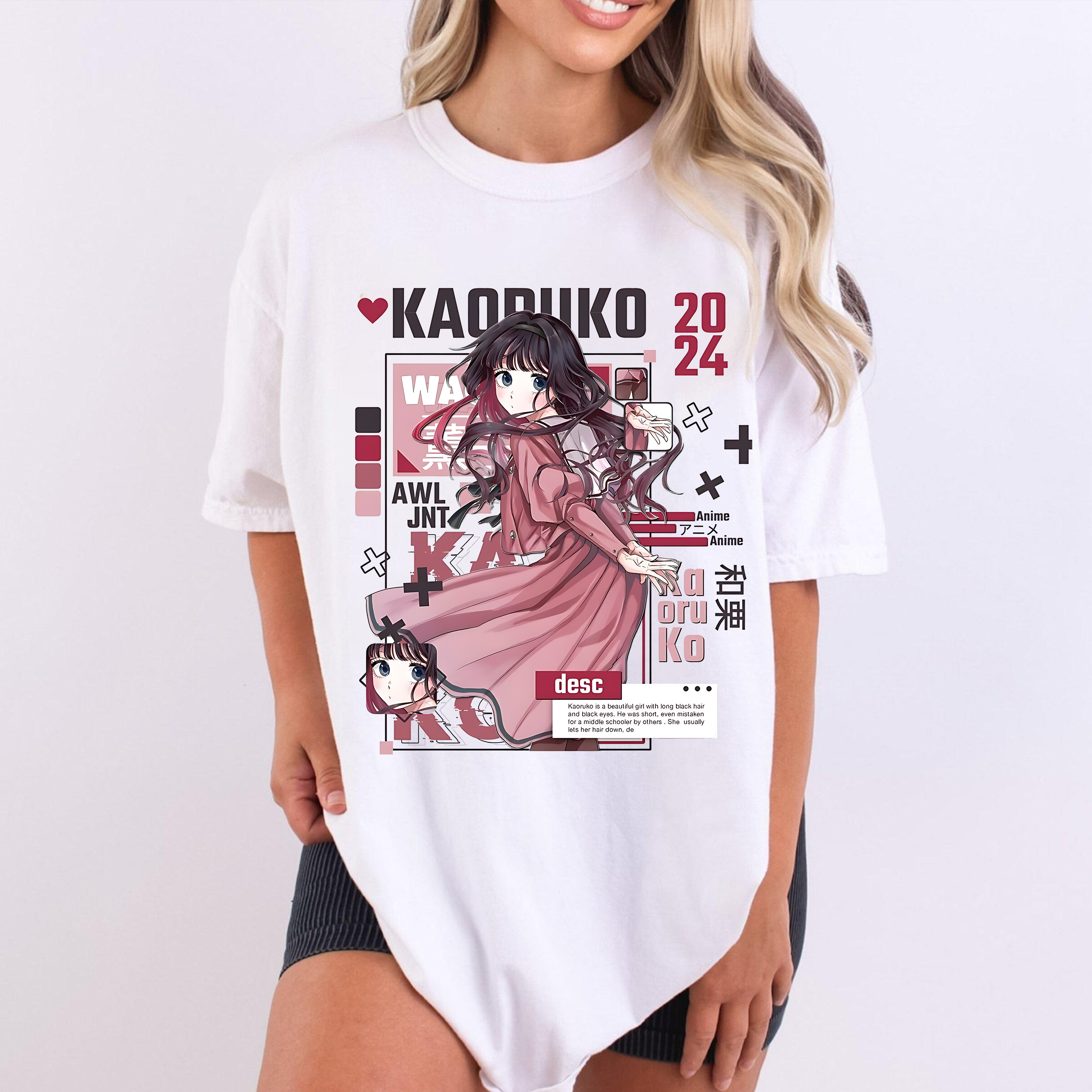Kaoruko Waguri - Kaoru Hana wa Rin to Saku Unisex T-shirt/Crewneck/Hoodie