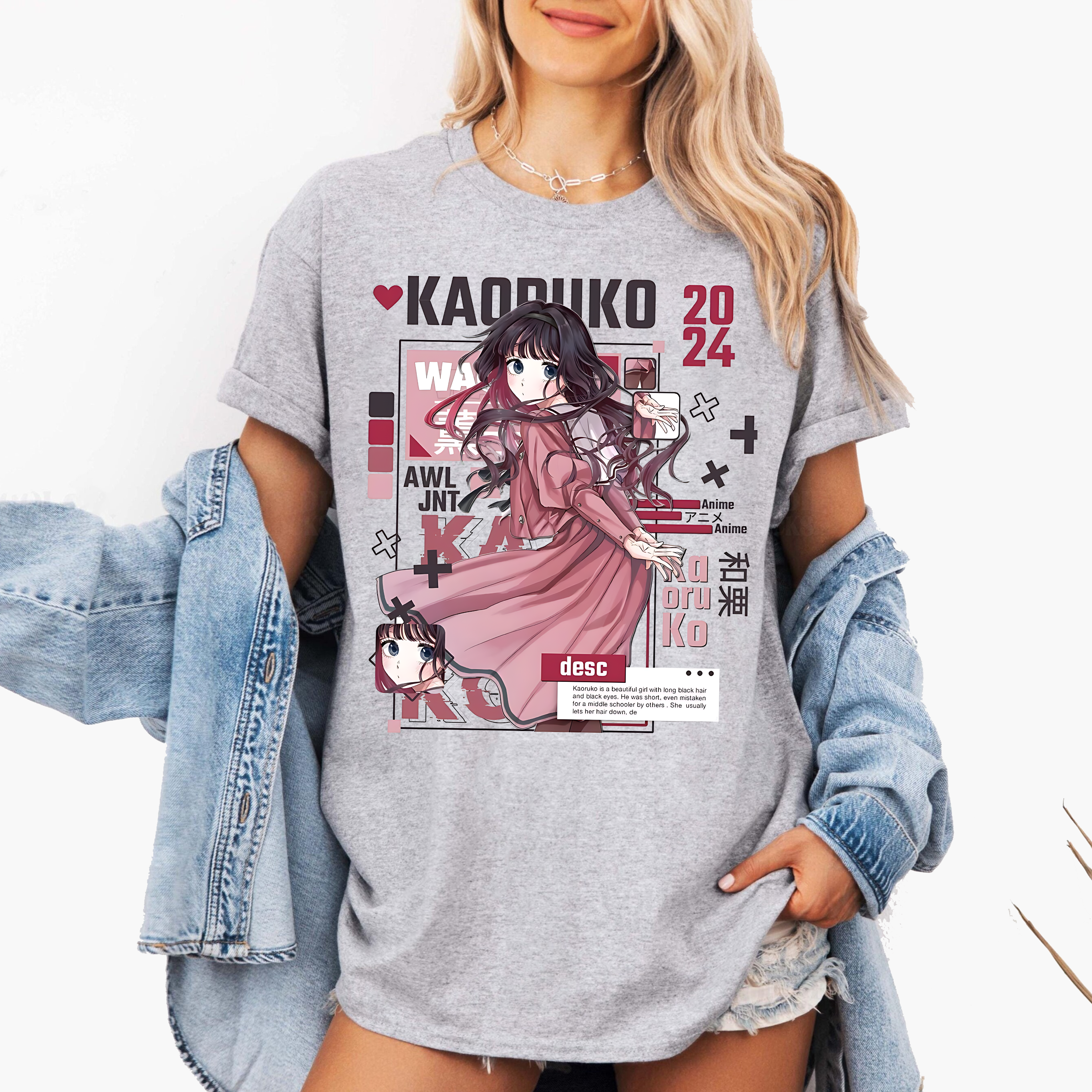 Kaoruko Waguri - Kaoru Hana wa Rin to Saku Unisex T-shirt/Crewneck/Hoodie