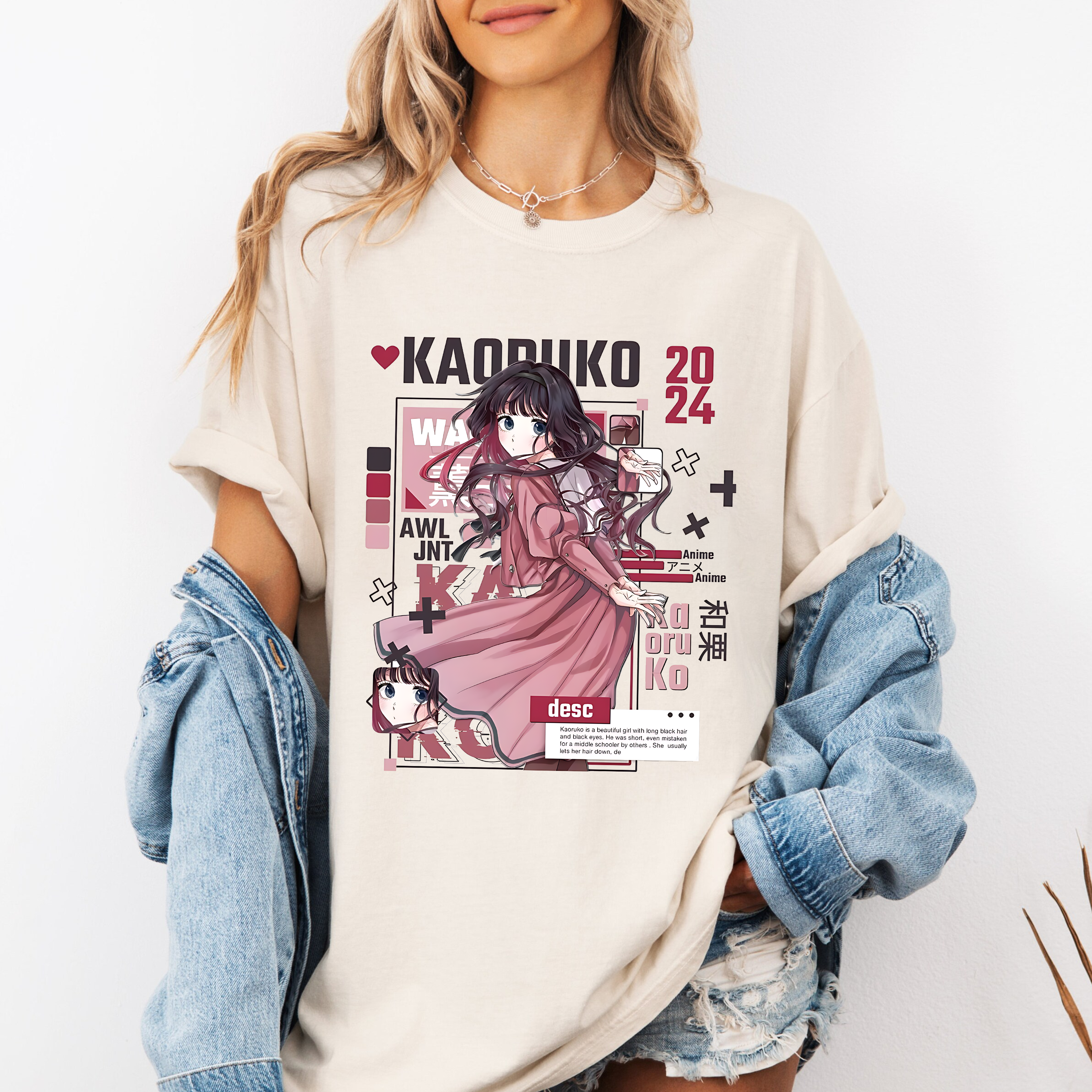 Kaoruko Waguri - Kaoru Hana wa Rin to Saku Unisex T-shirt/Crewneck/Hoodie