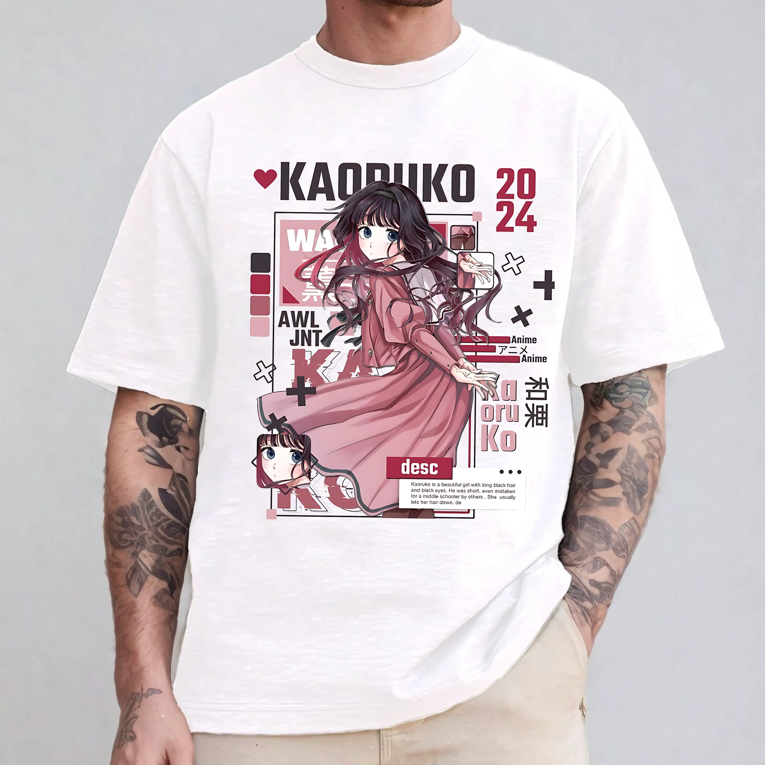 Kaoruko Waguri - Kaoru Hana wa Rin to Saku Unisex T-shirt/Crewneck/Hoodie