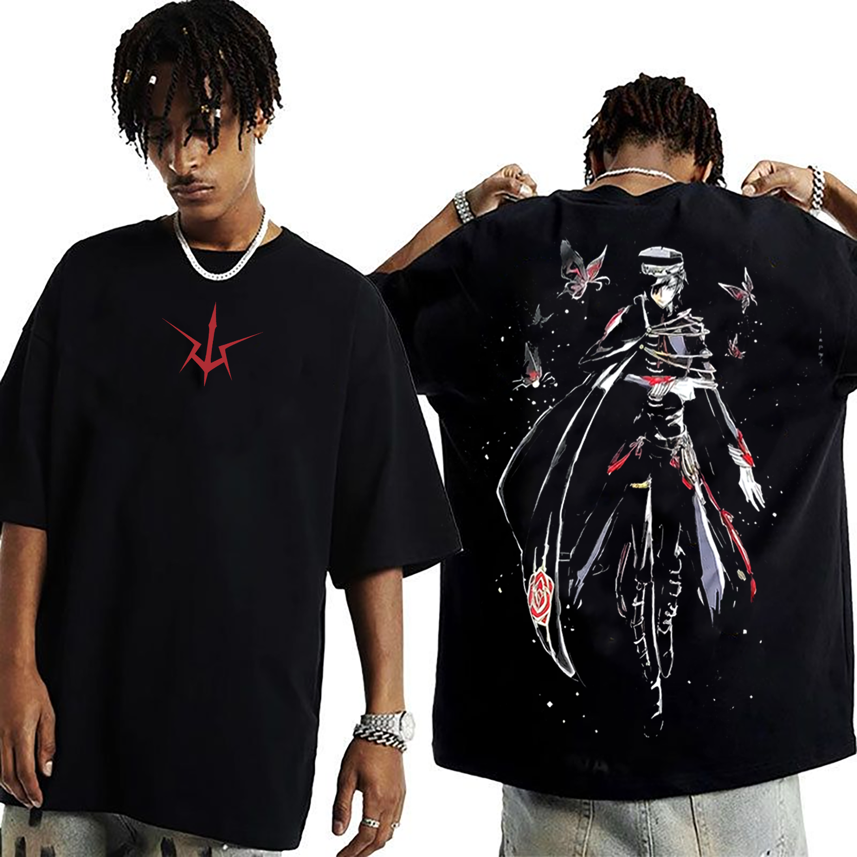 Code Geass: Lelouch of the Rebellion Anime Unisex Washed T-Shirt