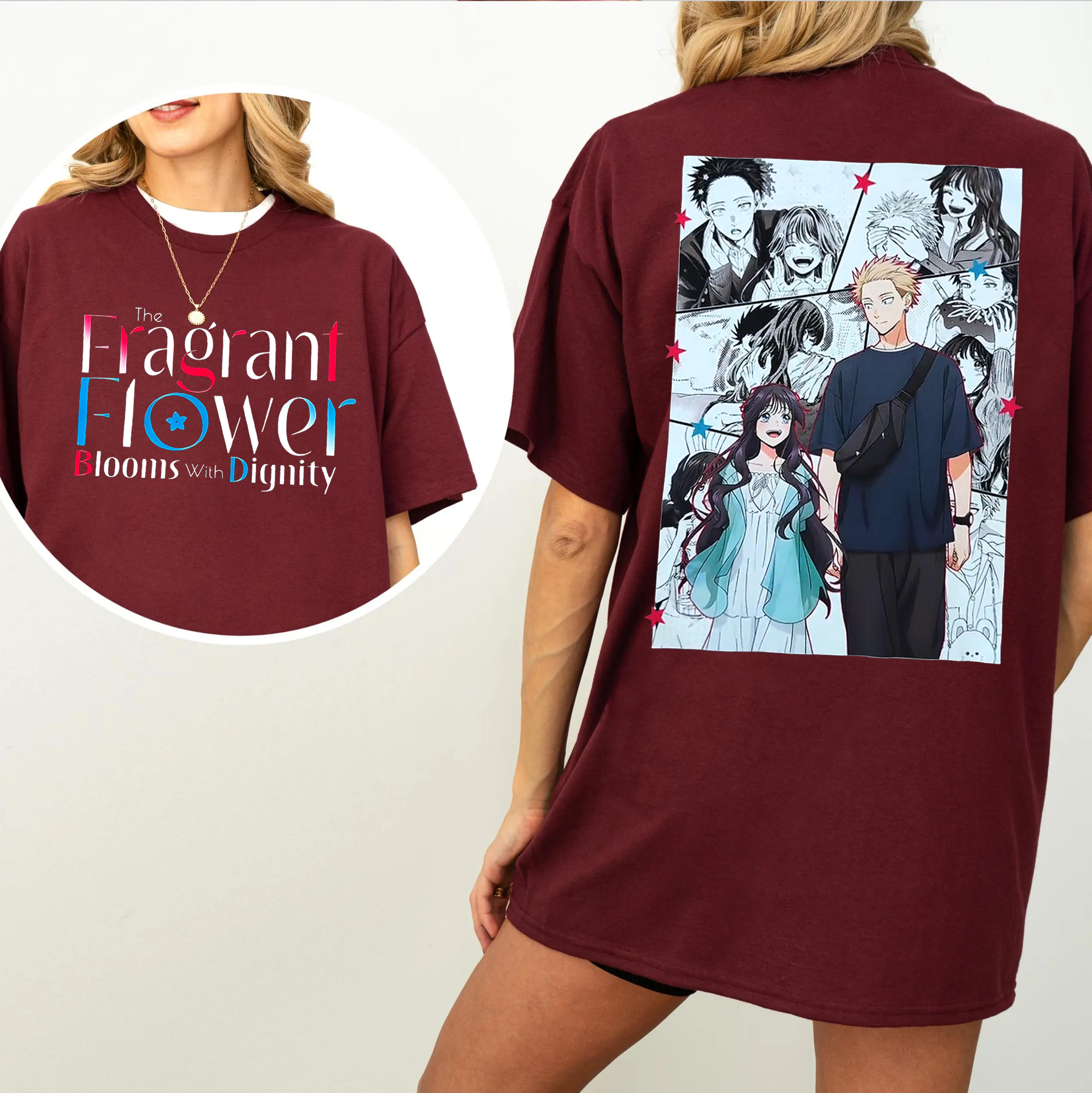 The Fragrant Flower Blooms with Dignity Anime Unisex T-shirt/Crewneck/Hoodie