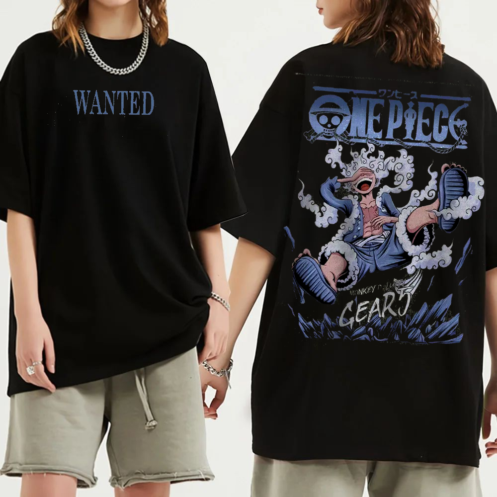 One Piece Vintage Anime Unisex Washed T-Shirt