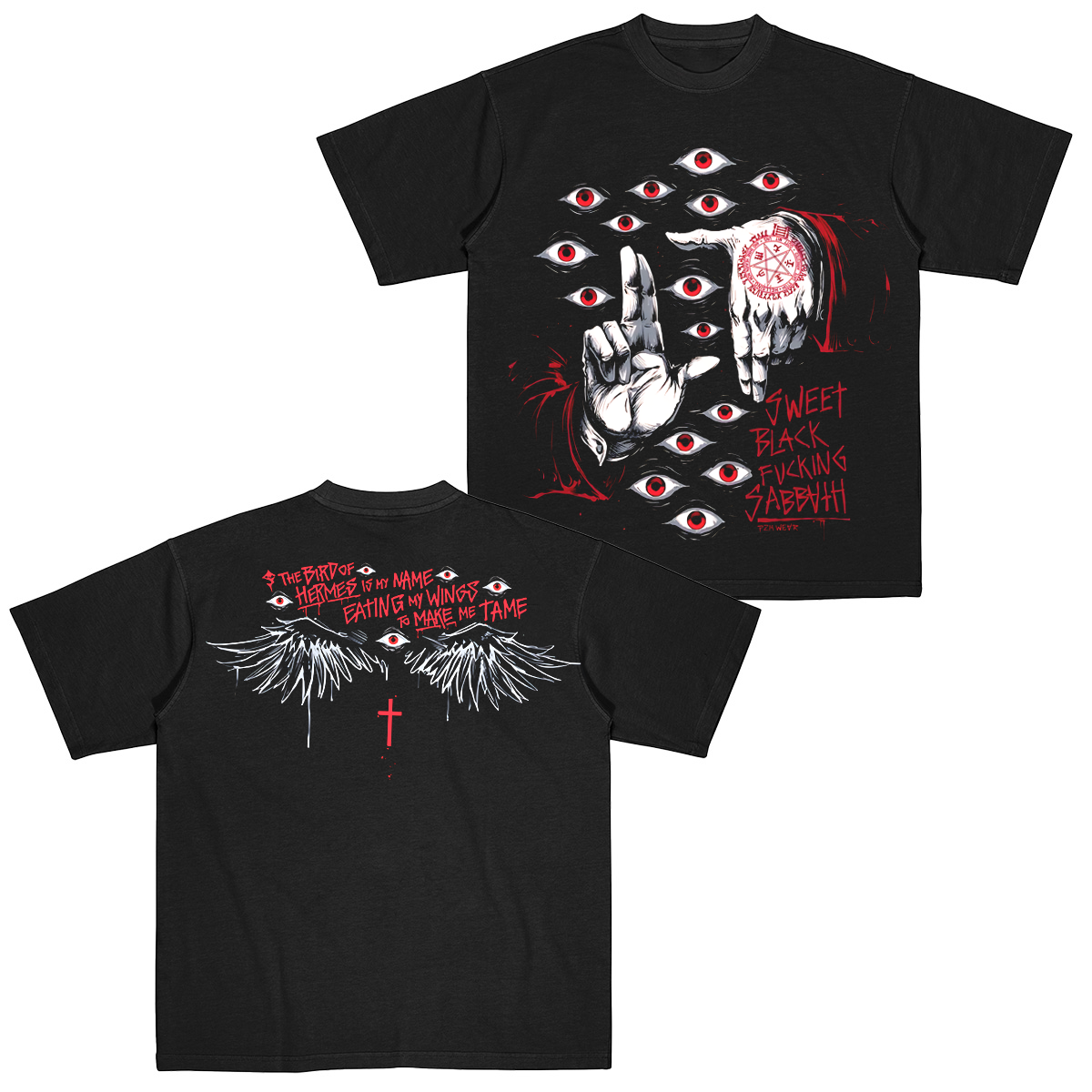 Hellsing Anime Unisex Washed T-Shirt