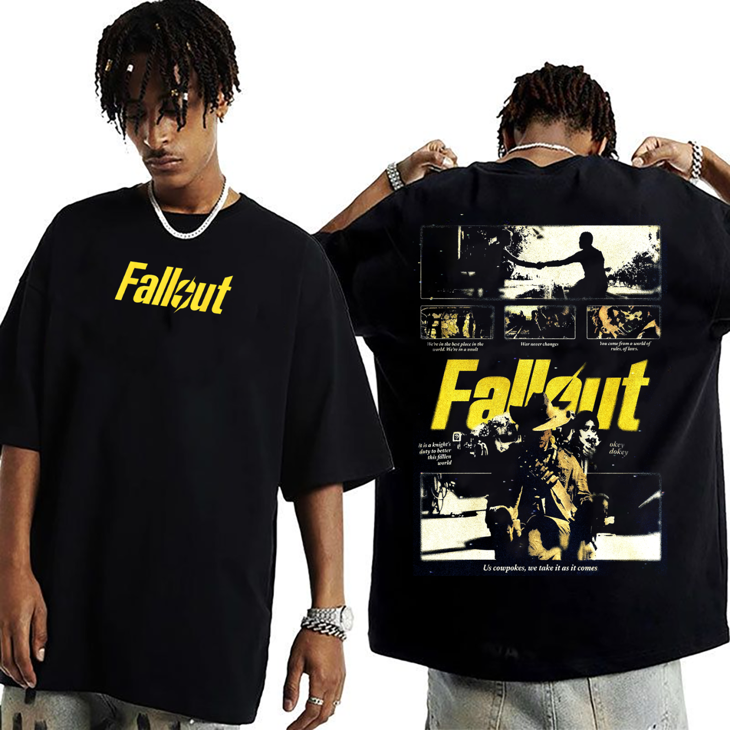 Fallout Retro Unisex Washed T-Shirt