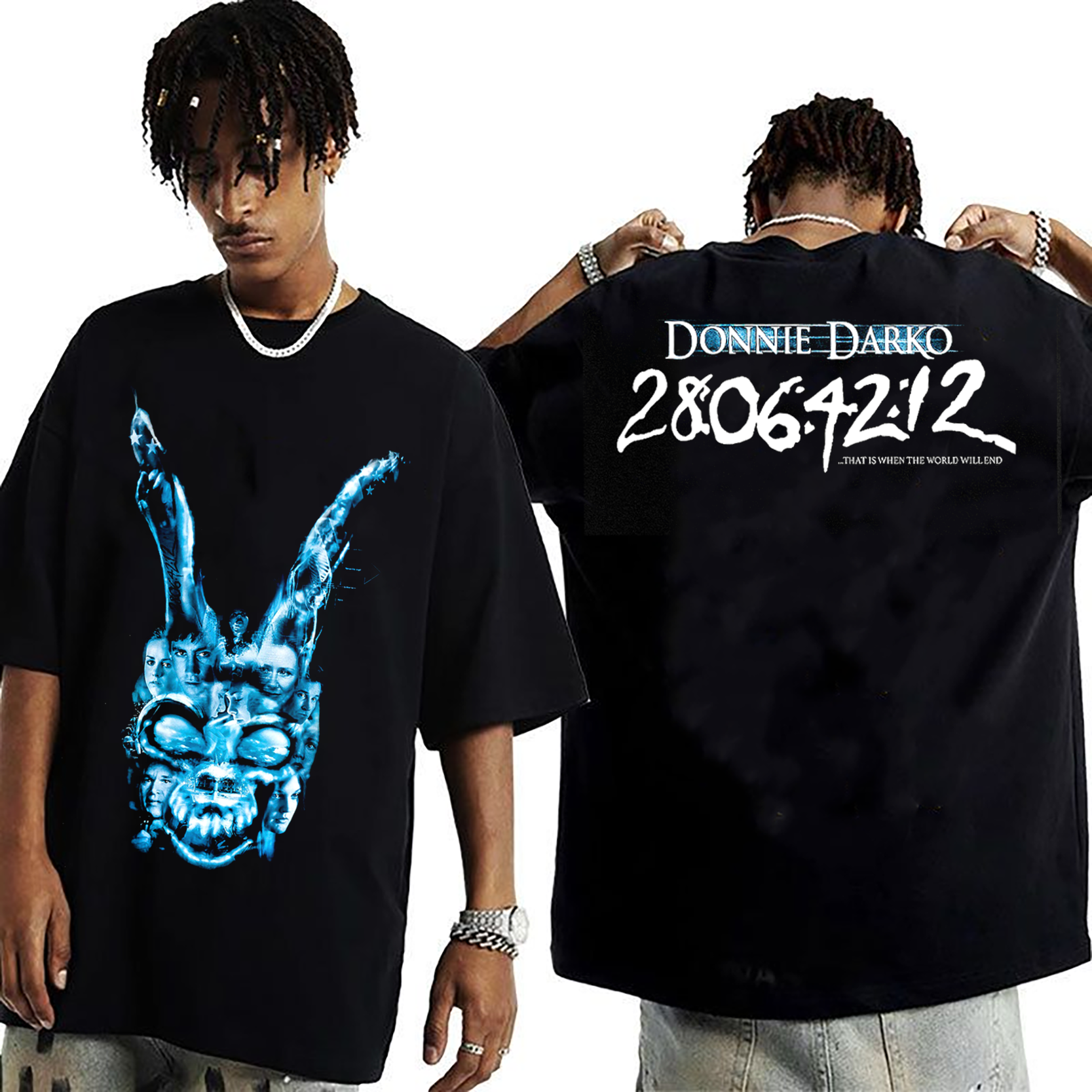 Donnie Darko Movie Unisex Washed T-Shirt