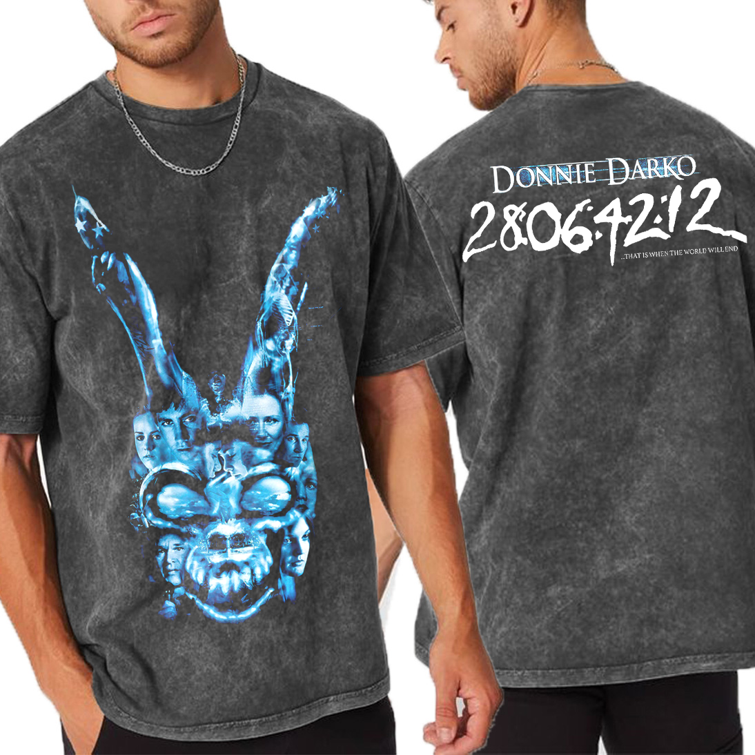 Donnie Darko Movie Unisex Washed T-Shirt