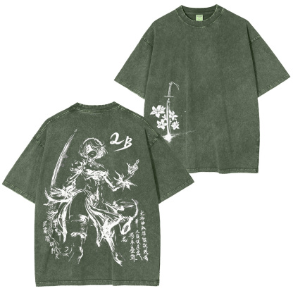 2B-nierautomata2b Graphic Print T-Shirt
