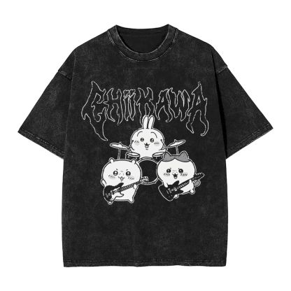 Metal Chiikawa T-Shirt