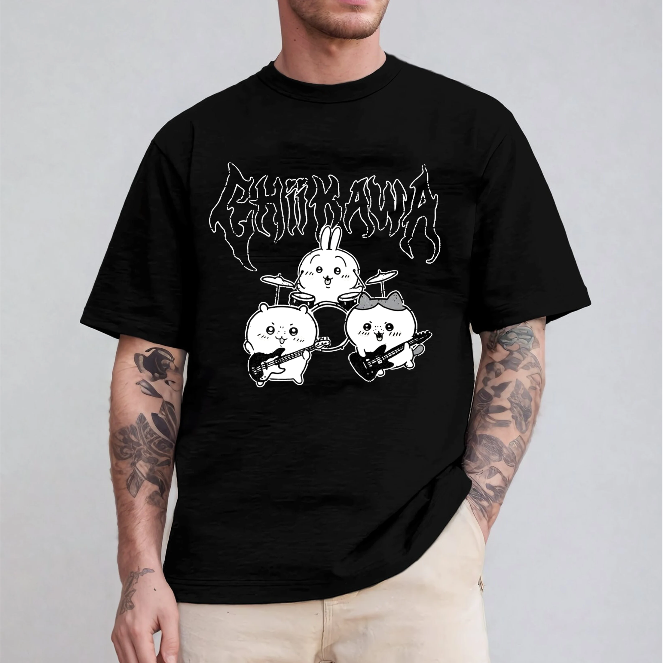 Metal Chiikawa T-Shirt