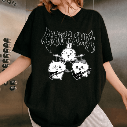 Metal Chiikawa T-Shirt