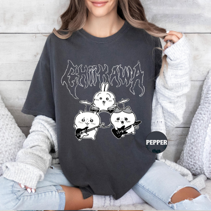 Metal Chiikawa T-Shirt