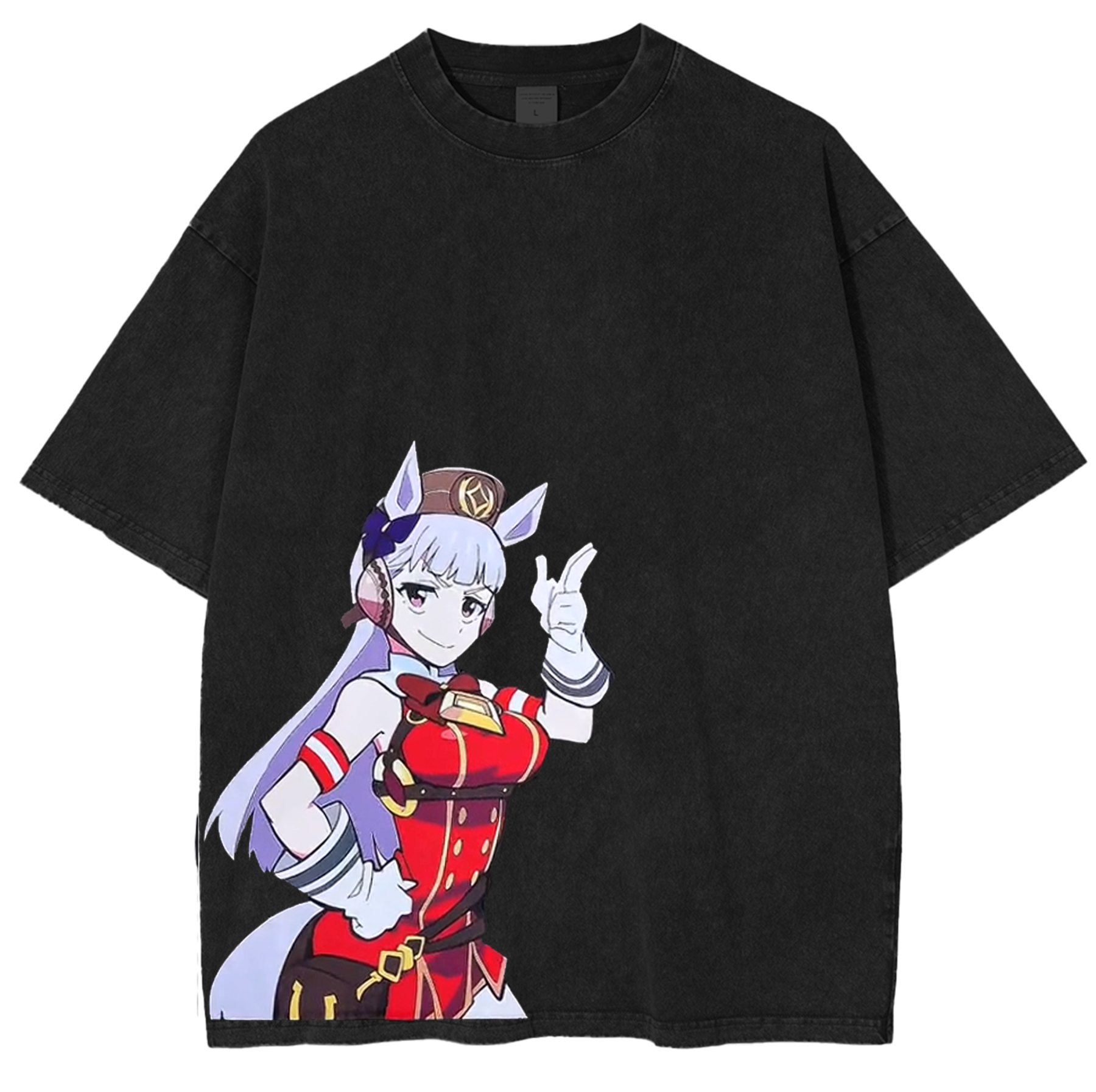 Gold Ship Uma Musume Unisex Washed T-Shirt