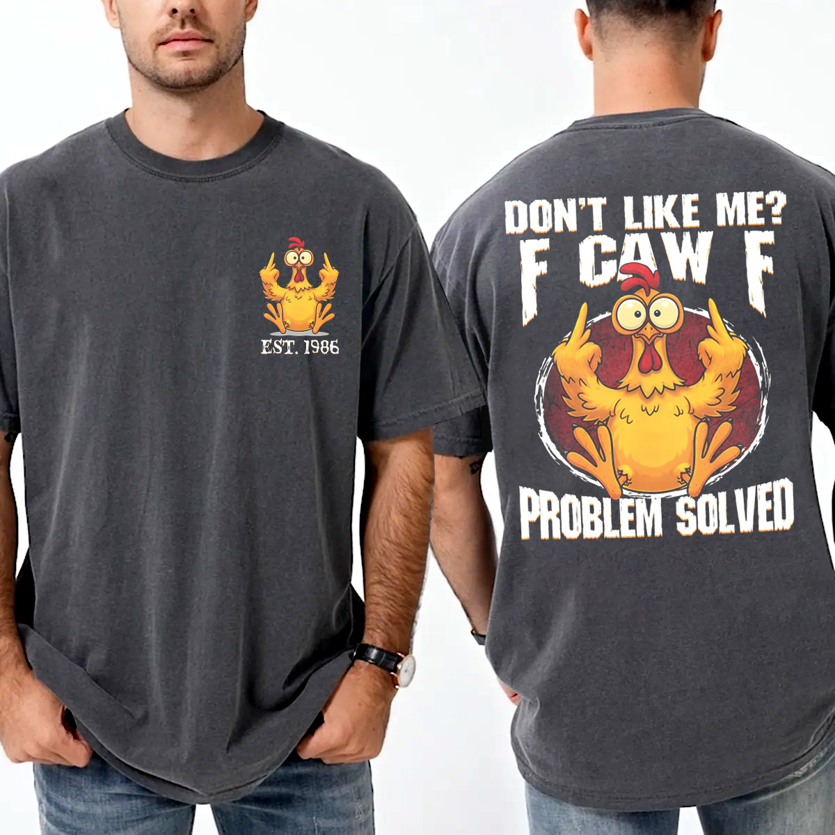F Caw F ,Custom Year Generation X  T-Shirt