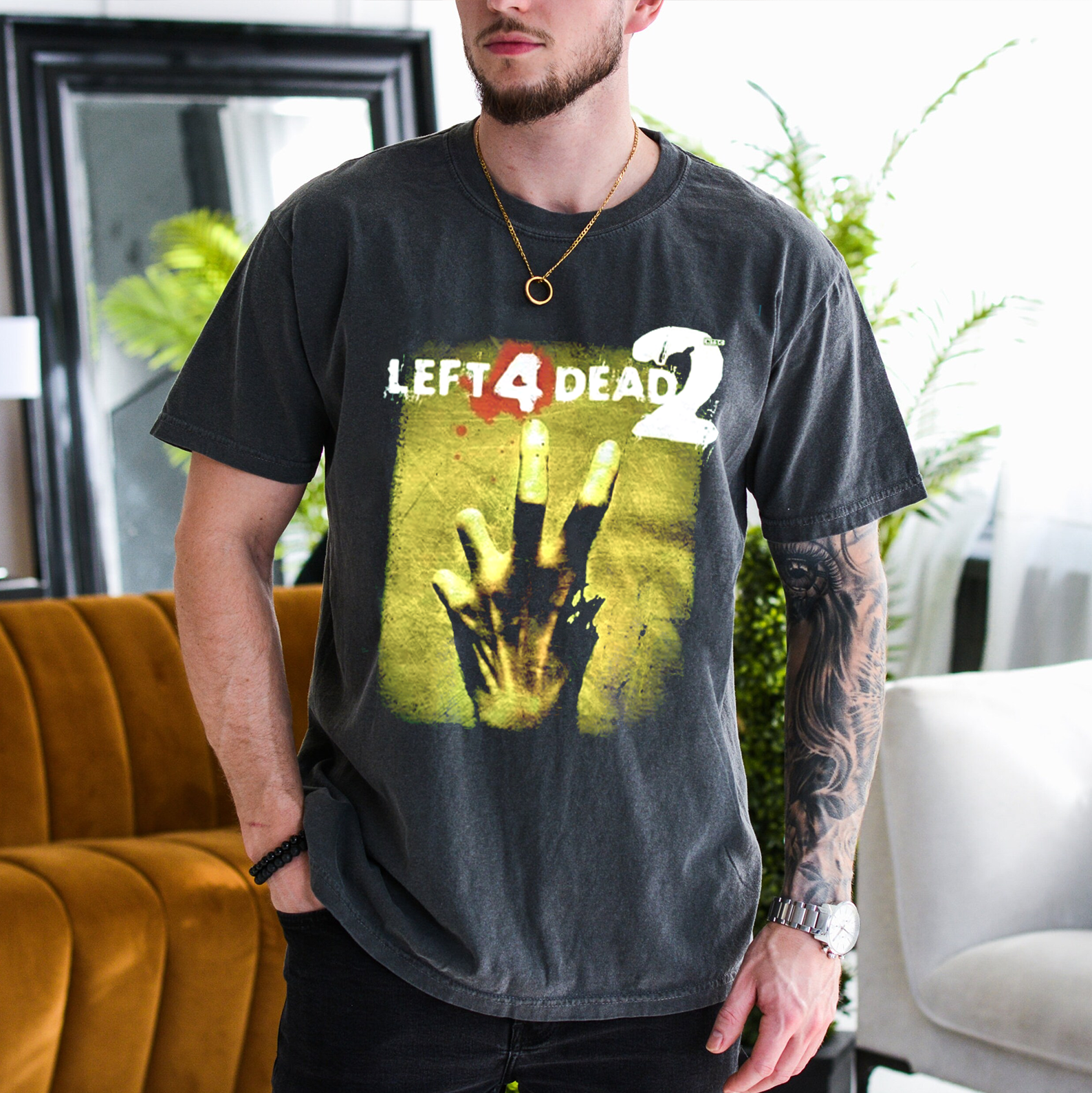 Retro Left 4 Dead 2 T-shirt/Crewneck/Hoodie
