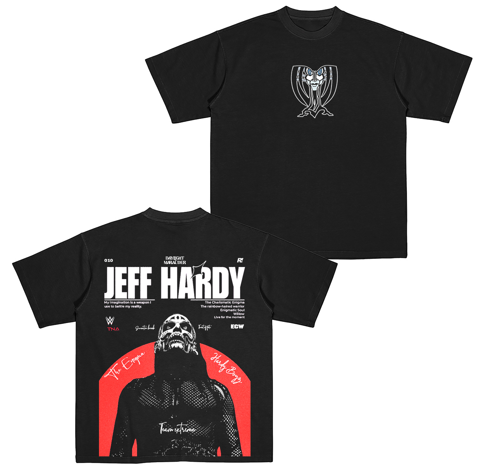 Jeff Hardy Enigma Vintage Wrestling T-shirt/Crewneck/Hoodie