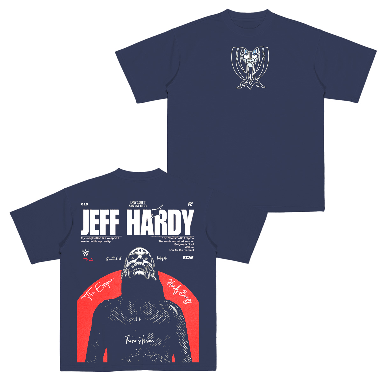 Jeff Hardy Enigma Vintage Wrestling T-shirt/Crewneck/Hoodie