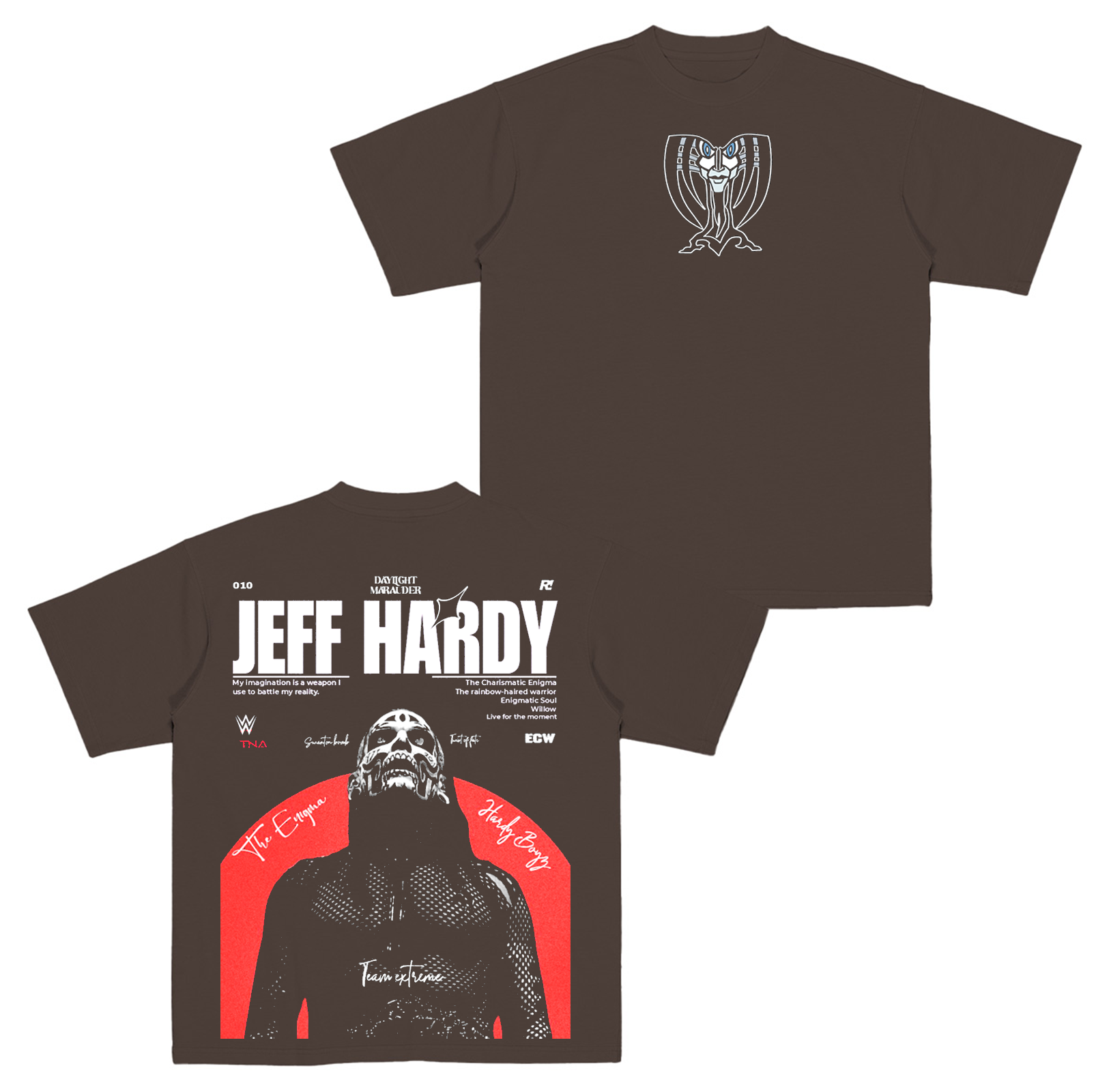 Jeff Hardy Enigma Vintage Wrestling T-shirt/Crewneck/Hoodie