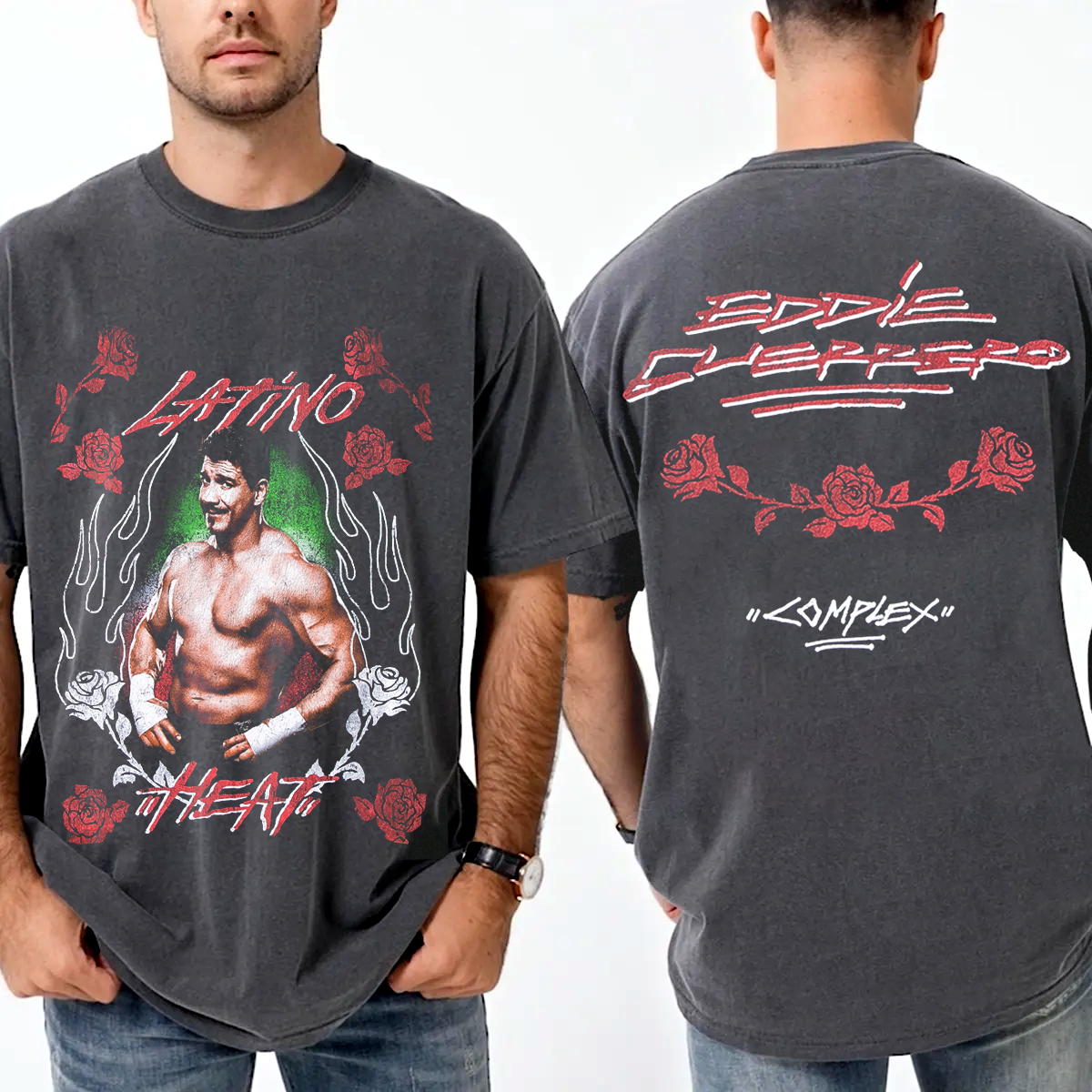Eddie Guerrero Black Latino Heat T-shirt/Crewneck/Hoodie