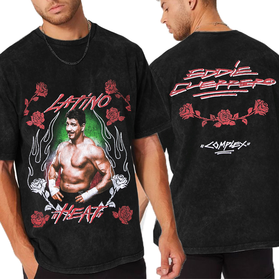 Eddie Guerrero Black Latino Heat T-shirt/Crewneck/Hoodie