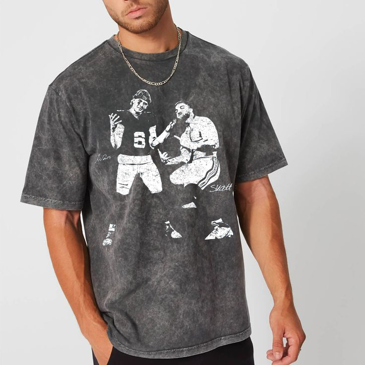Jaxson Dart & Cam Skattebo Step Brothers Vintage T-shirt/Crewneck/Hoodie