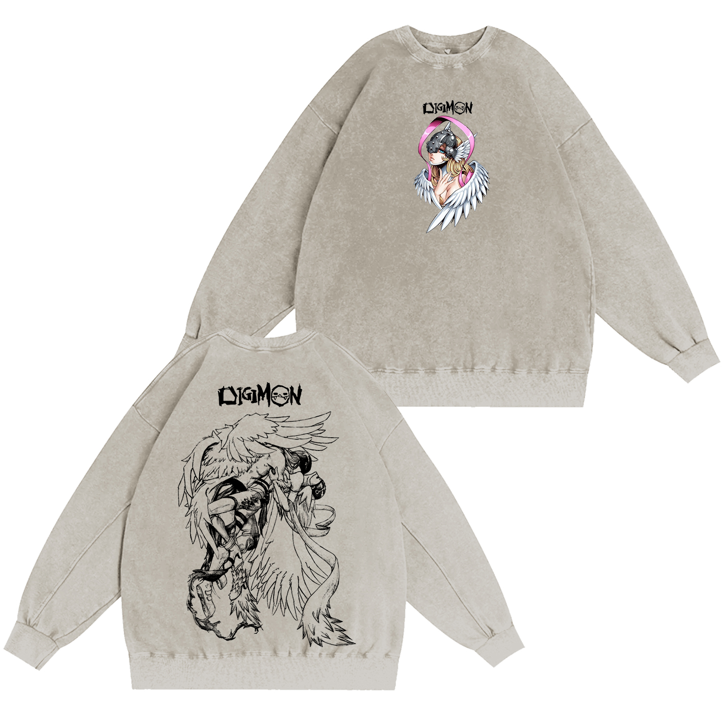 Angewomon vintage Digimon T-shirt/Crewneck/Hoodie