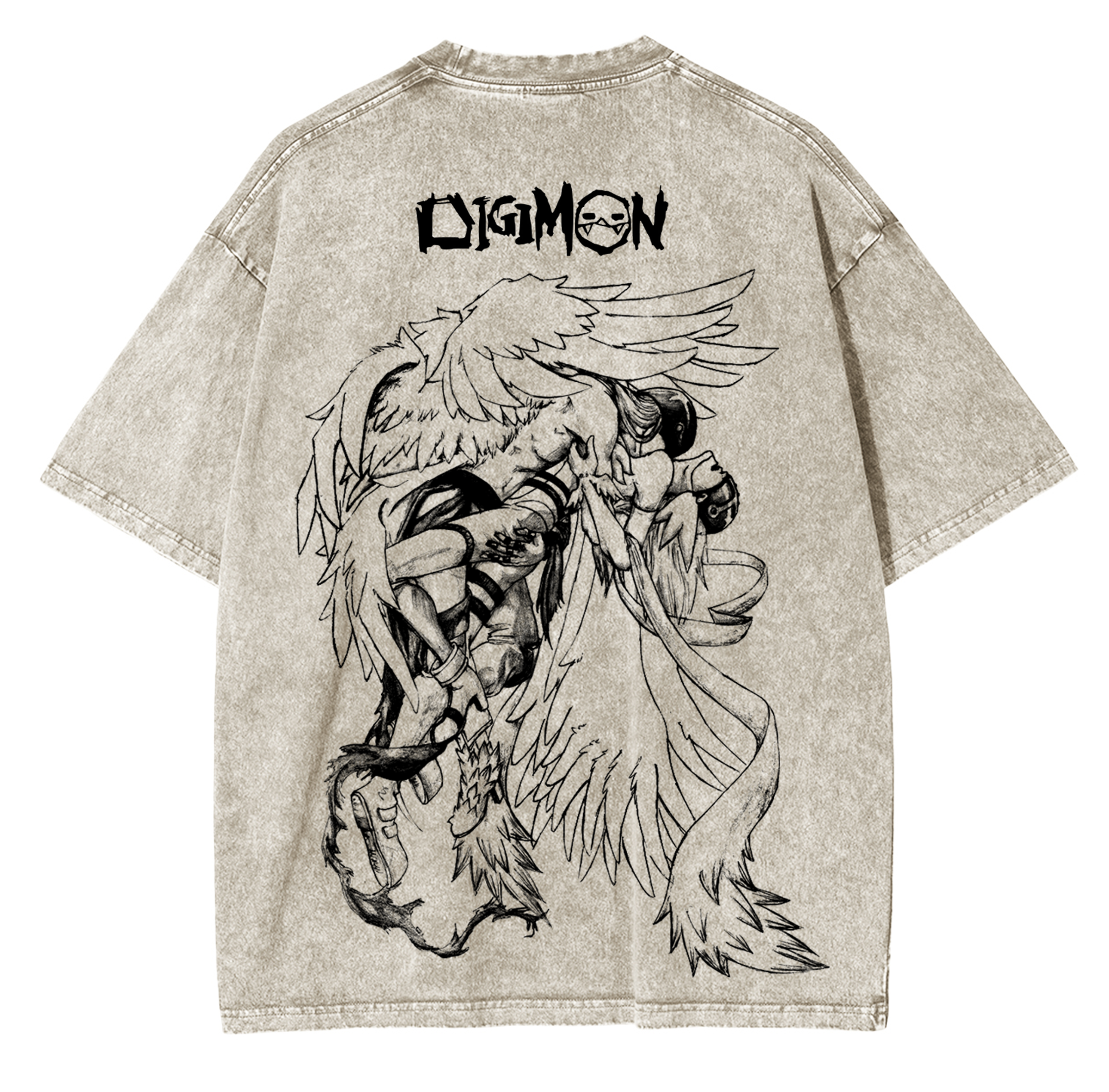 Angewomon vintage Digimon T-shirt/Crewneck/Hoodie