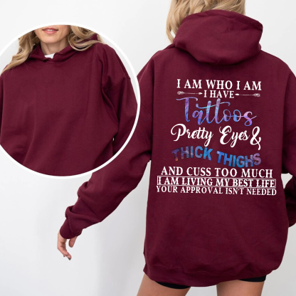 Tattoos Pretty Eyes and Thick Thighs Unisex T-Shirt/Crewneck/Hoodie
