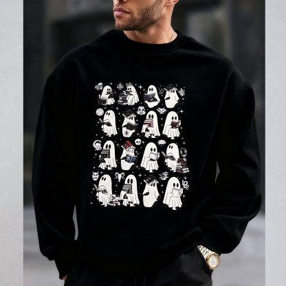 Ghosts Reading Dark Romance Series Books T-shirt/Crewneck/Hoodie