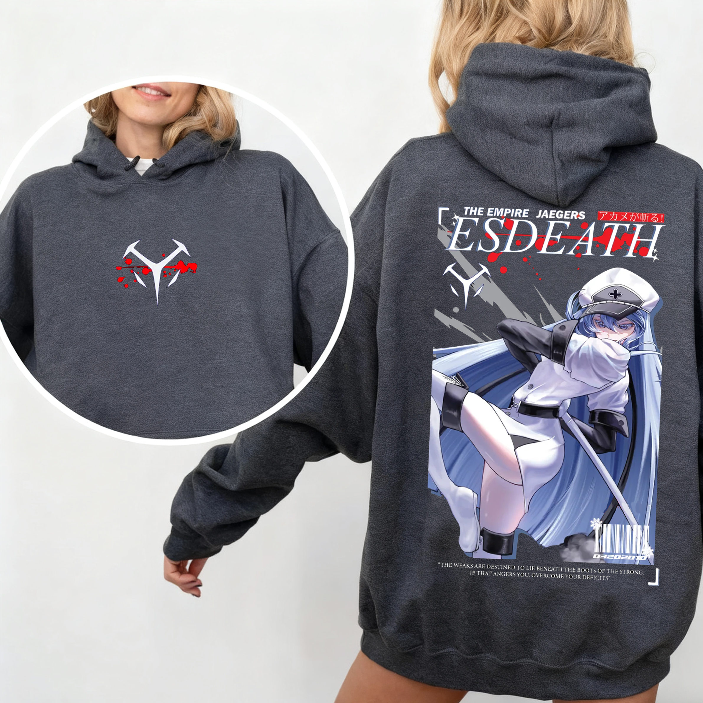 Esdeath Unisex T-Shirt/Crewneck/Hoodie