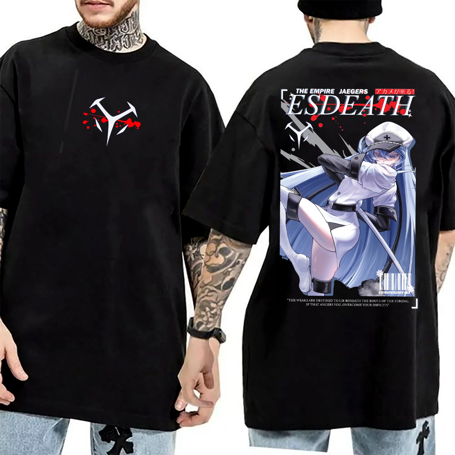 Esdeath Unisex T-Shirt/Crewneck/Hoodie