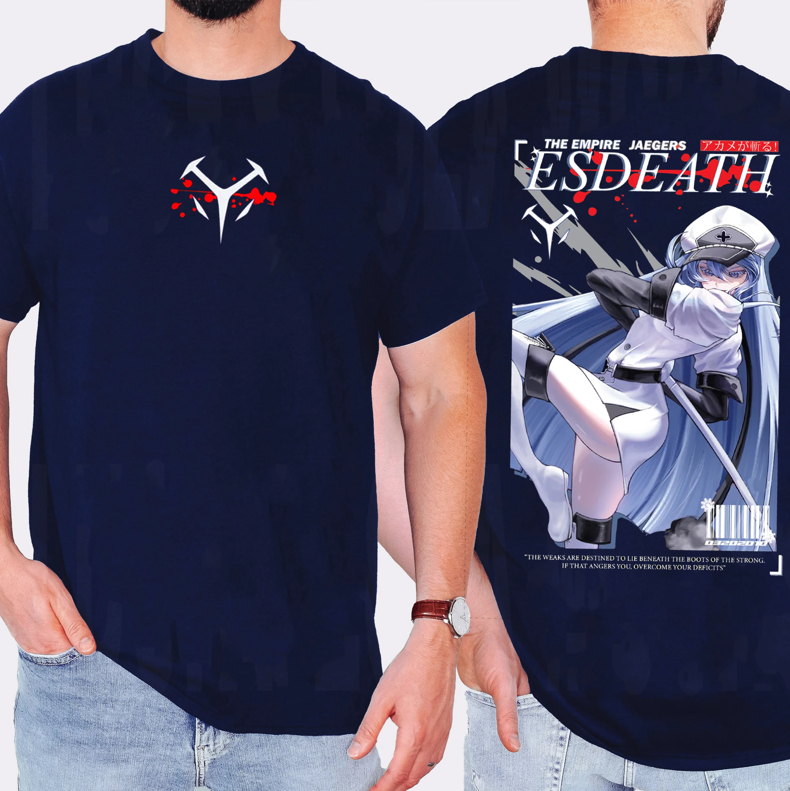 Esdeath Unisex T-Shirt/Crewneck/Hoodie