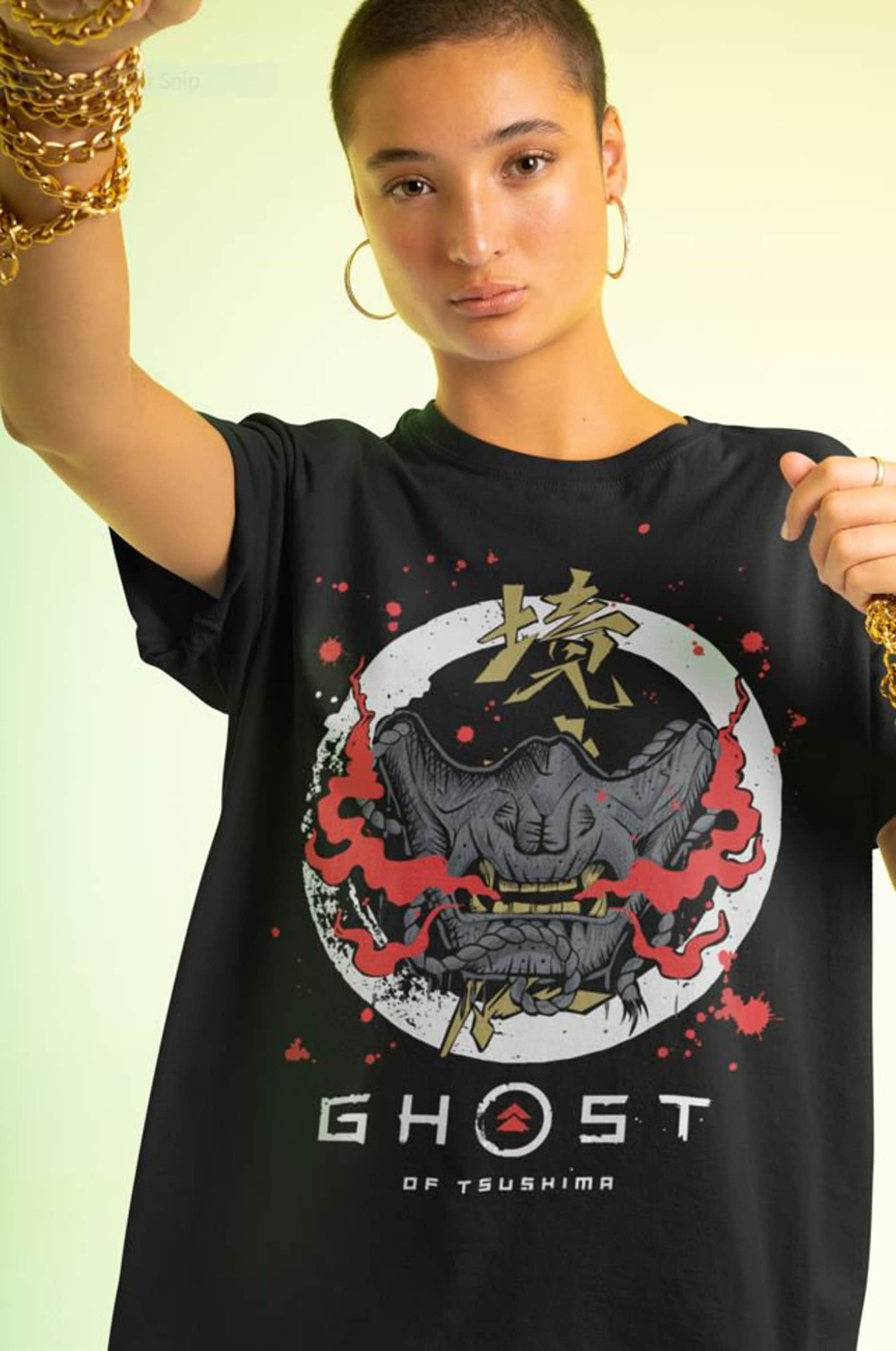 Ghost of Tsushima,Retro Gaming T-shirt/Crewneck/Hoodie