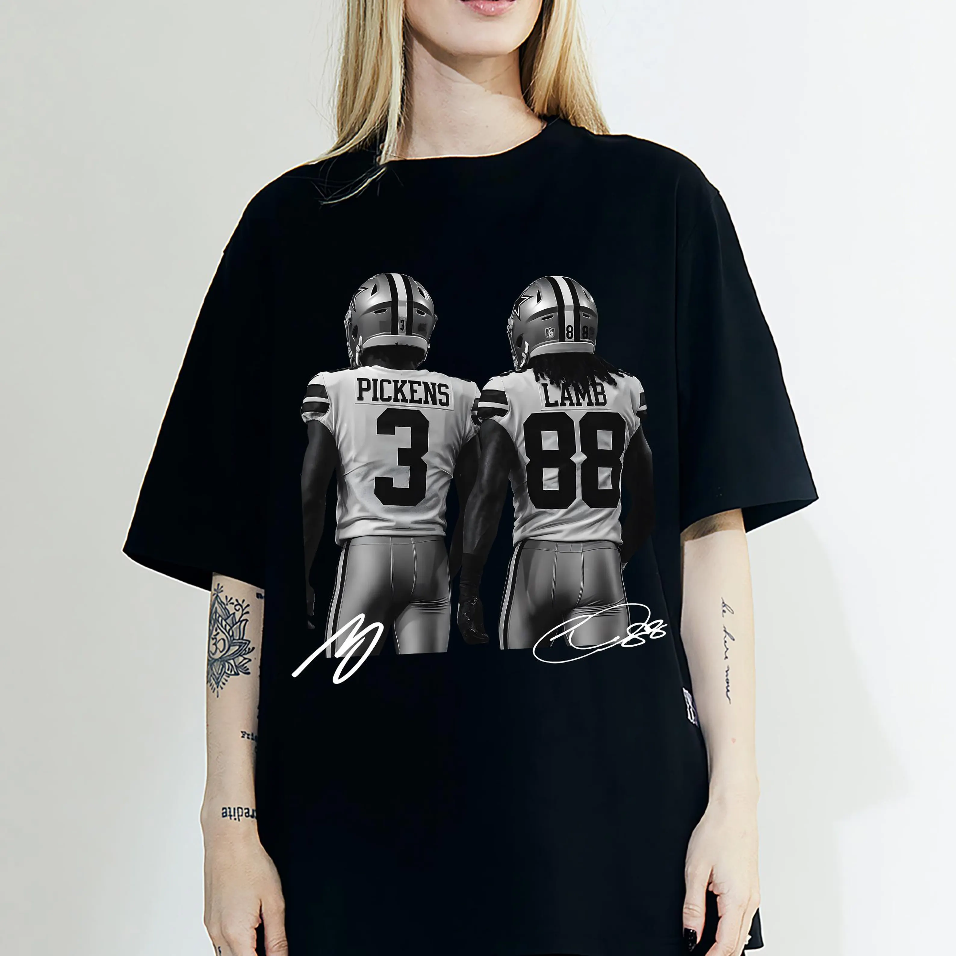 George Pickens Ceedee Lamb,Vintage Dallas Football 90s T-shirt/Crewneck/Hoodie