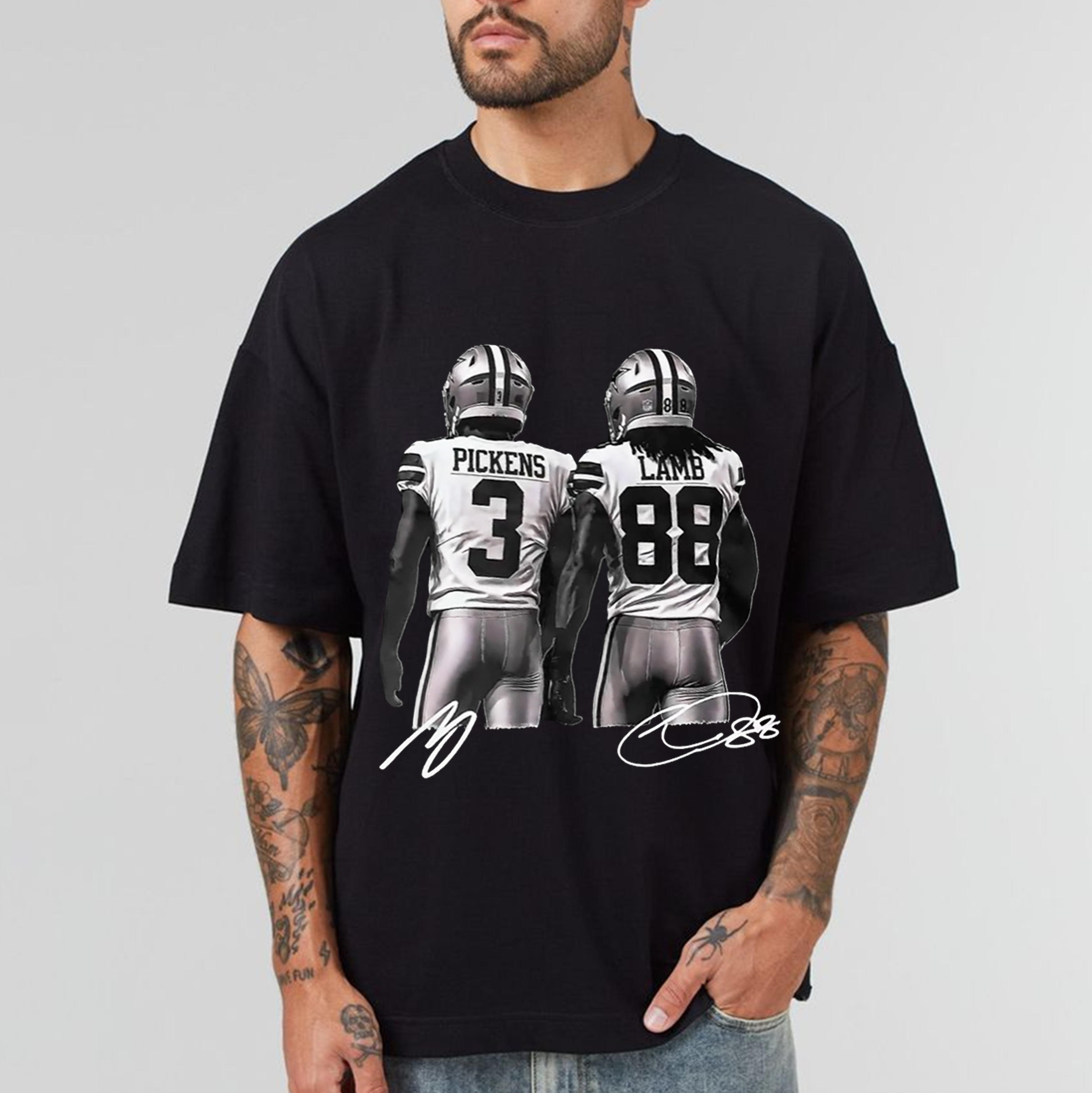 George Pickens Ceedee Lamb,Vintage Dallas Football 90s T-shirt/Crewneck/Hoodie