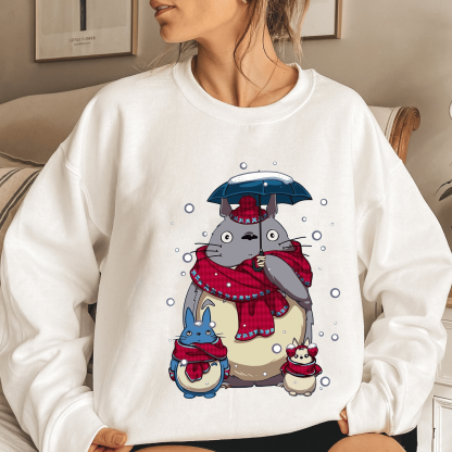 Christmas My Neighbor Totoro Unisex Shirt/Crewneck/Hoodie