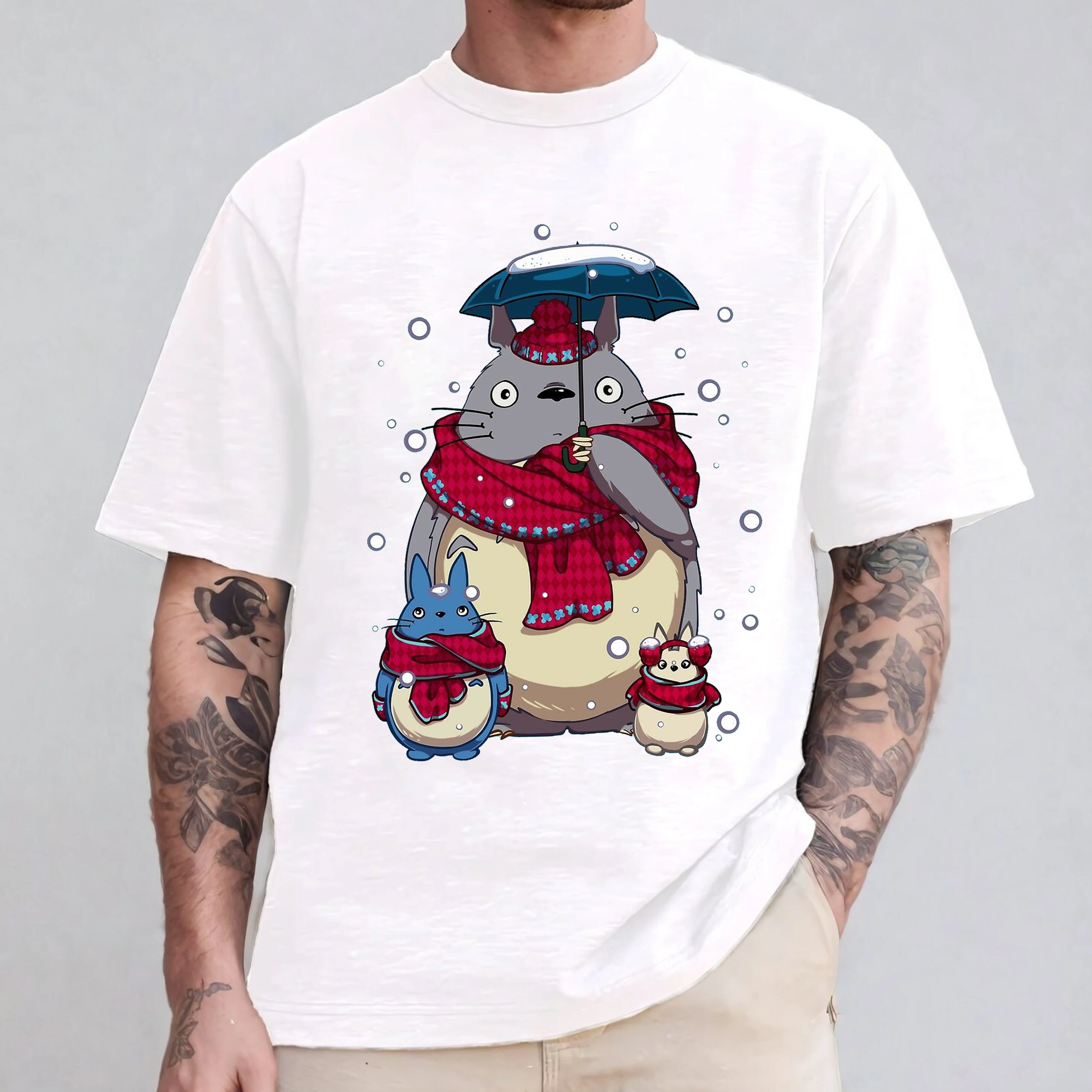 Christmas My Neighbor Totoro Unisex Shirt/Crewneck/Hoodie