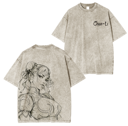 Chun Li vintage T-shirt/Crewneck/Hoodie
