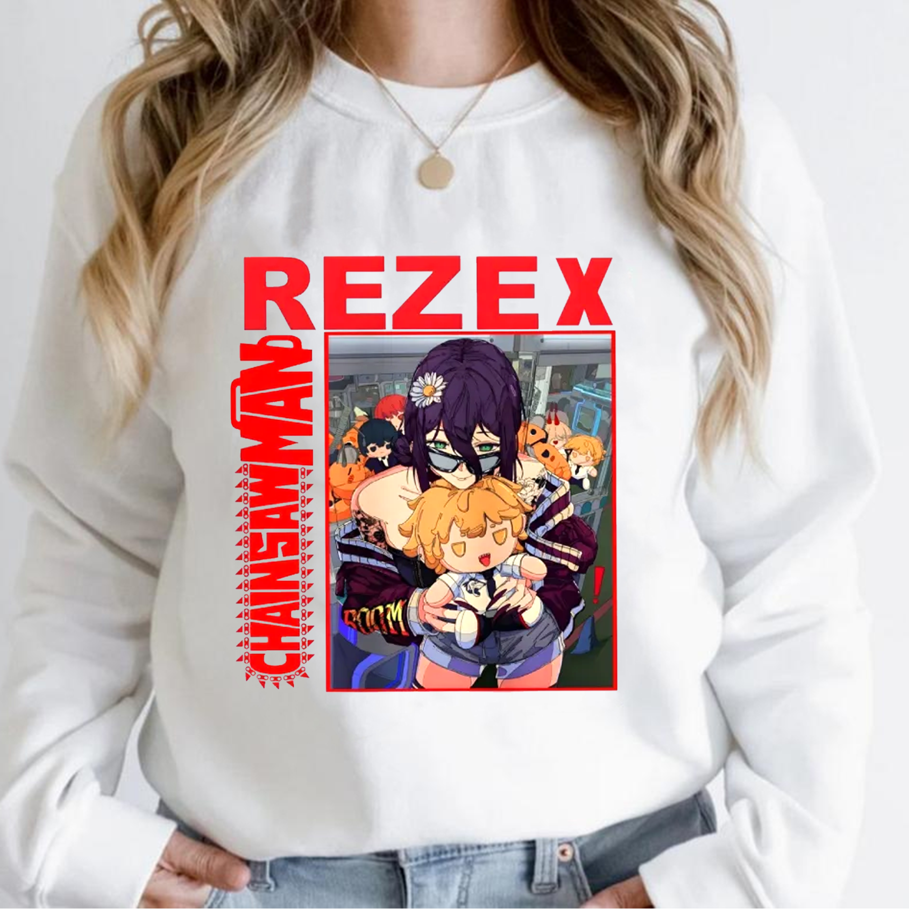Chainsaw Man Reze anime T-shirt/Crewneck/Hoodie