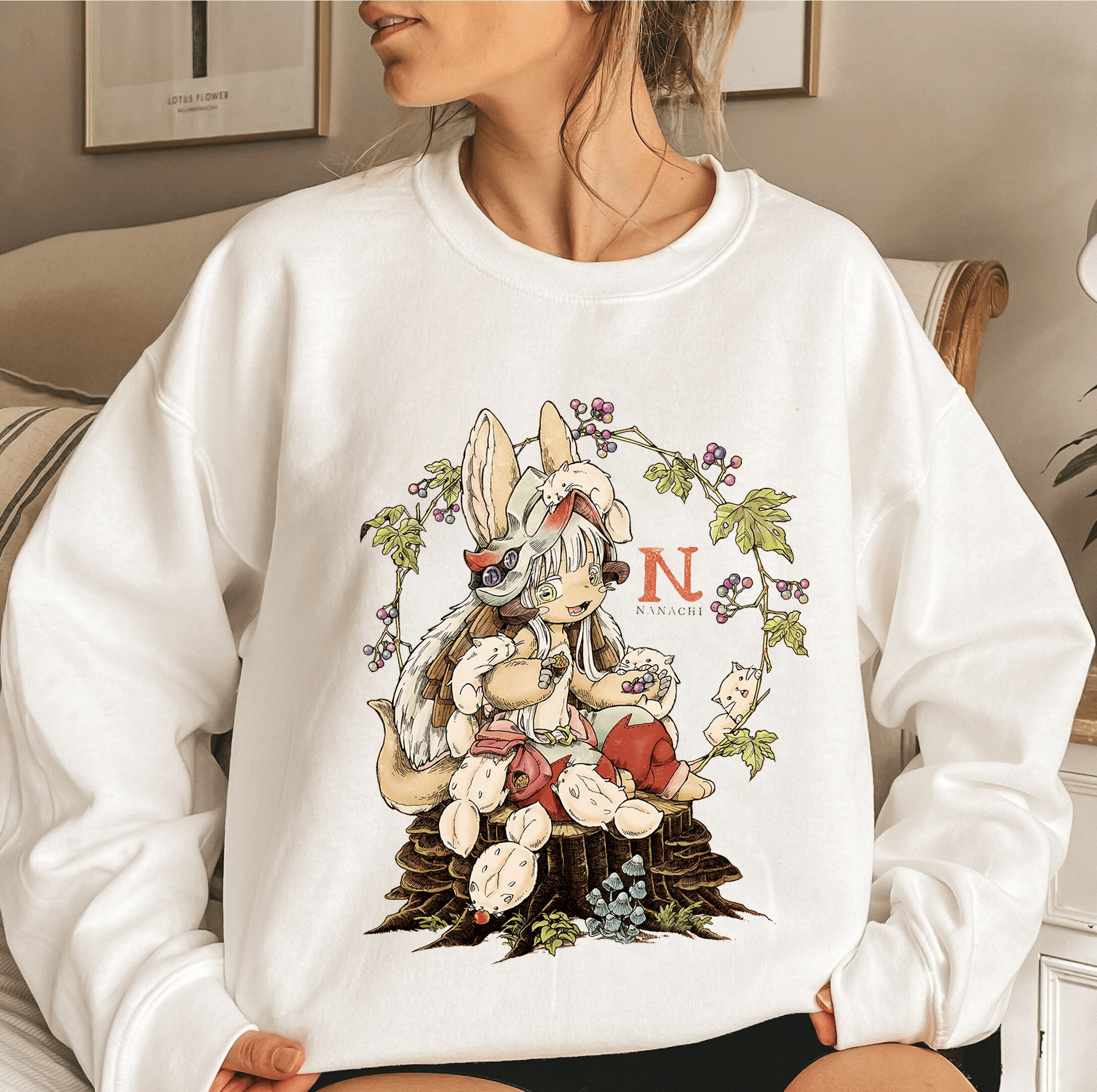 Nanachi,Made in Abyss Anime T-shirt/Crewneck/Hoodie