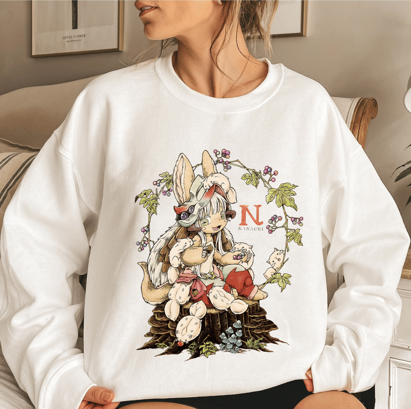 Nanachi,Made in Abyss Anime T-shirt/Crewneck/Hoodie